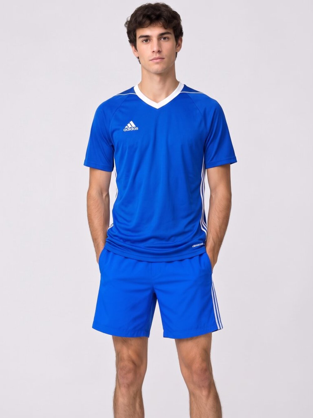 Adidas Men's Tiro 17 Soccer Jersey Medium M BoBlue/White BK5439 Athletic Shirt